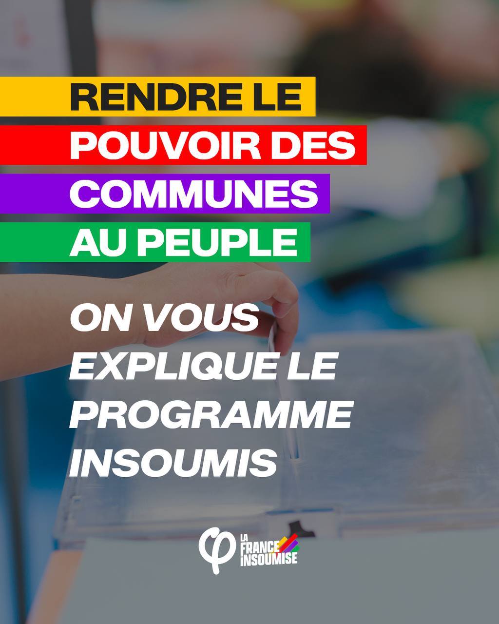 À la France insoumise, la démocratie n’est pas qu’une promesse : c’est un engagement !
