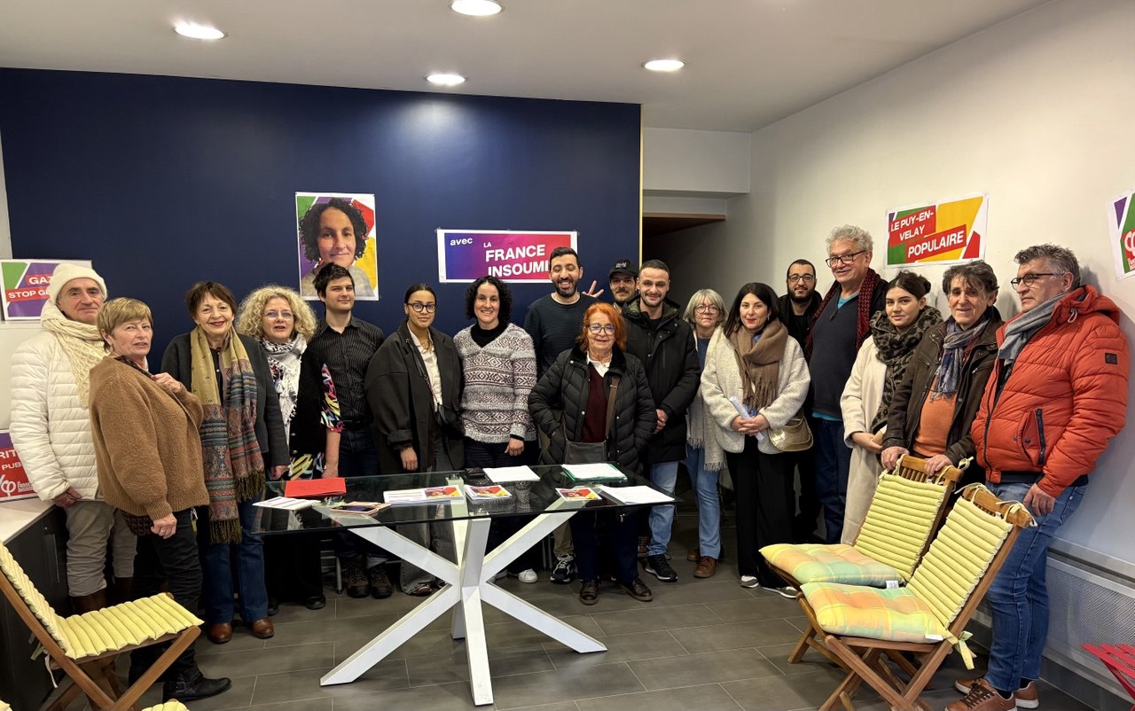 Le local de campagne de la liste « Le Puy-en-Velay populaire » est ouvert