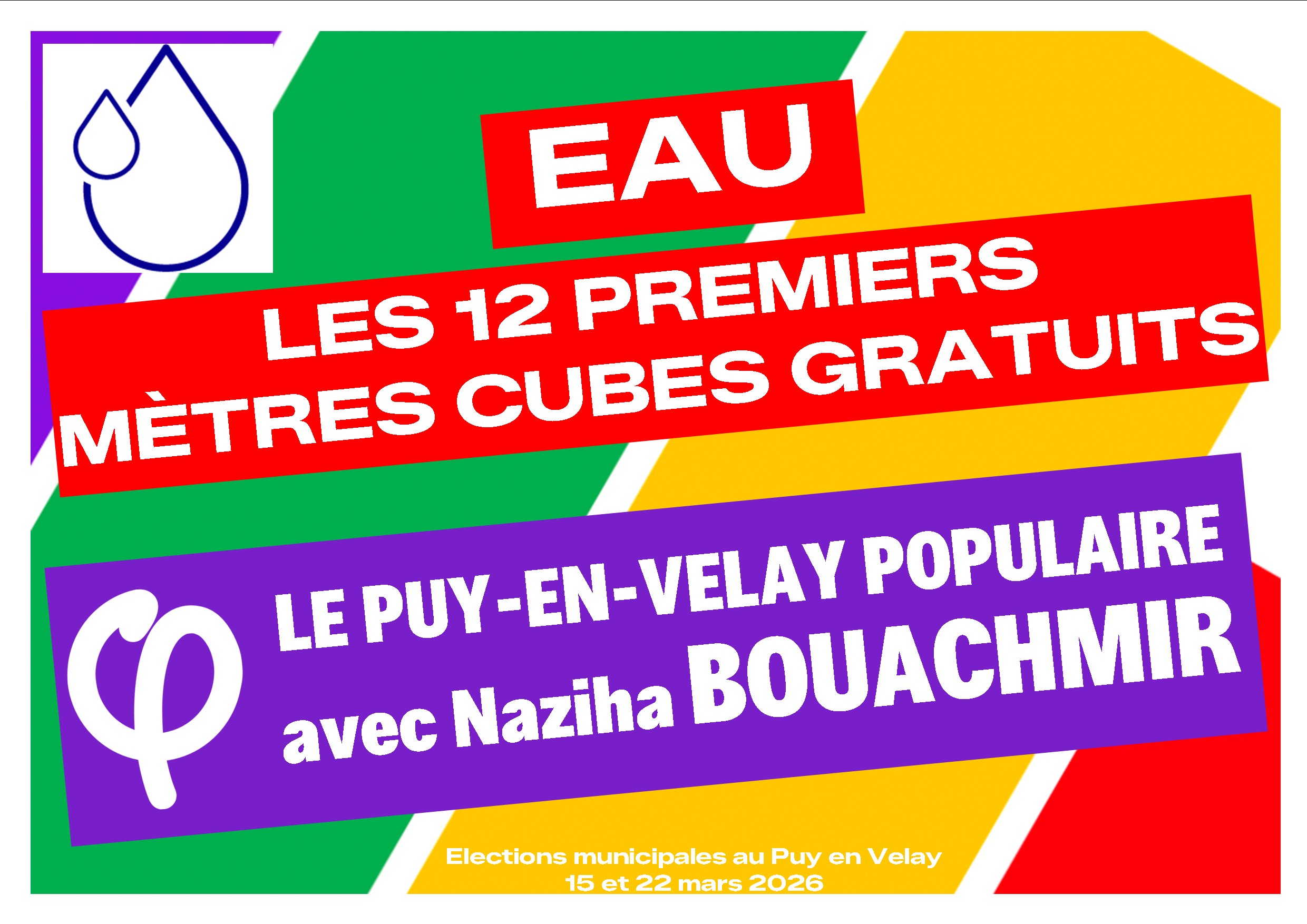 PROGRAMME – Les 12 premiers mètres cubes d’eau gratuits